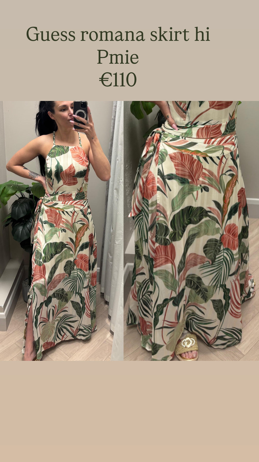 Guess romana skirt hi Pmie