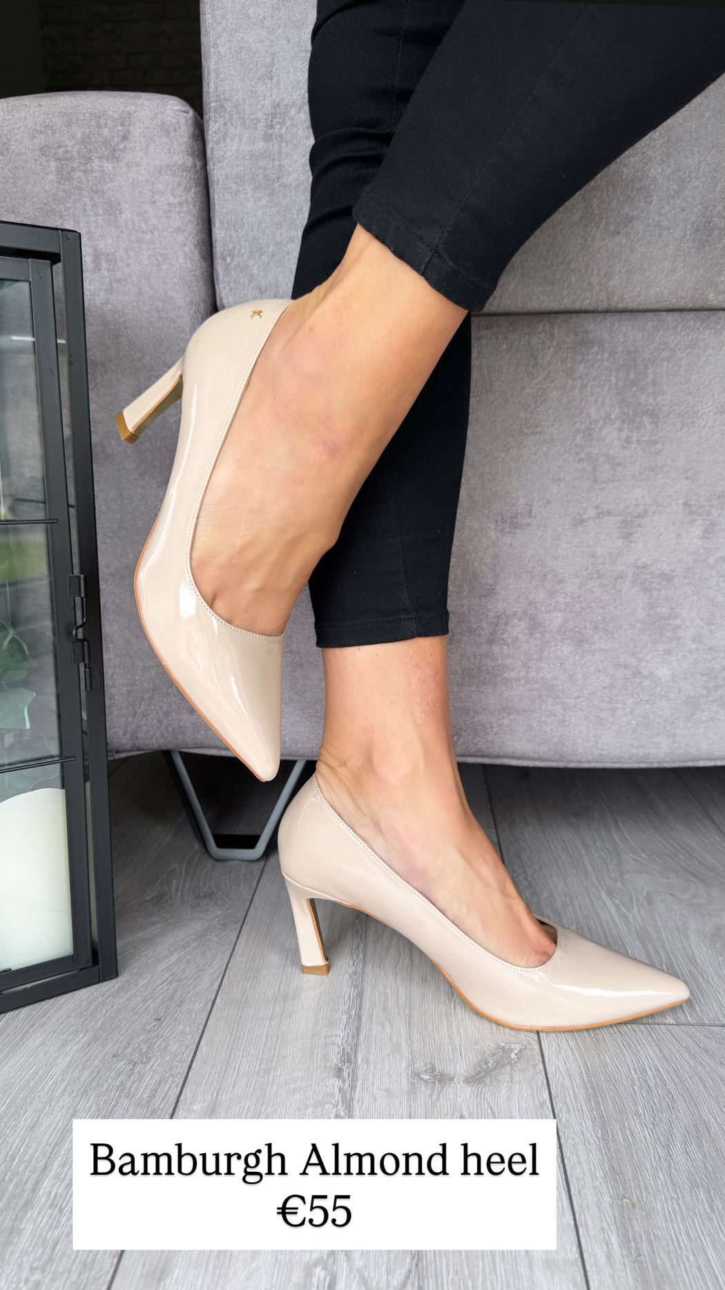 Bamburgh Almond heel