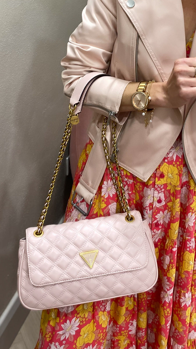 Qa874821 light rose giully shoulder bag