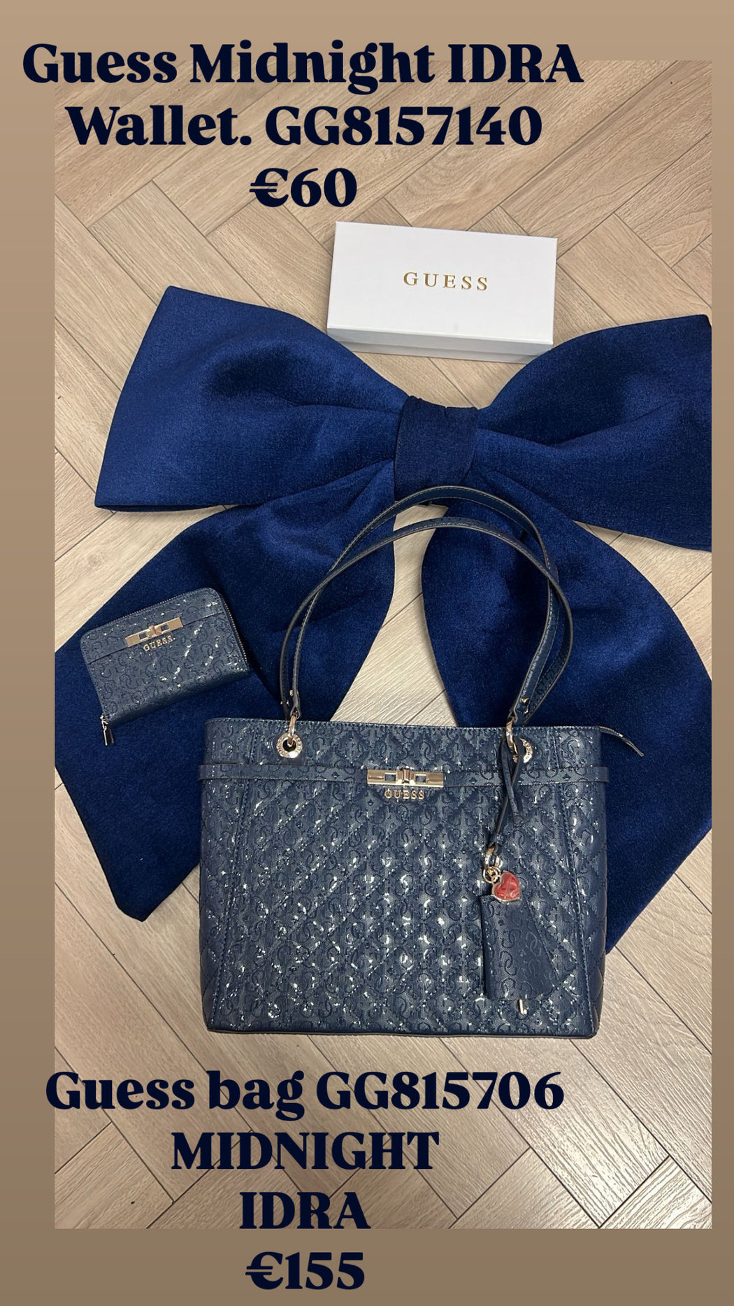 Guess Midnight IDRA Wallet. GG8157140