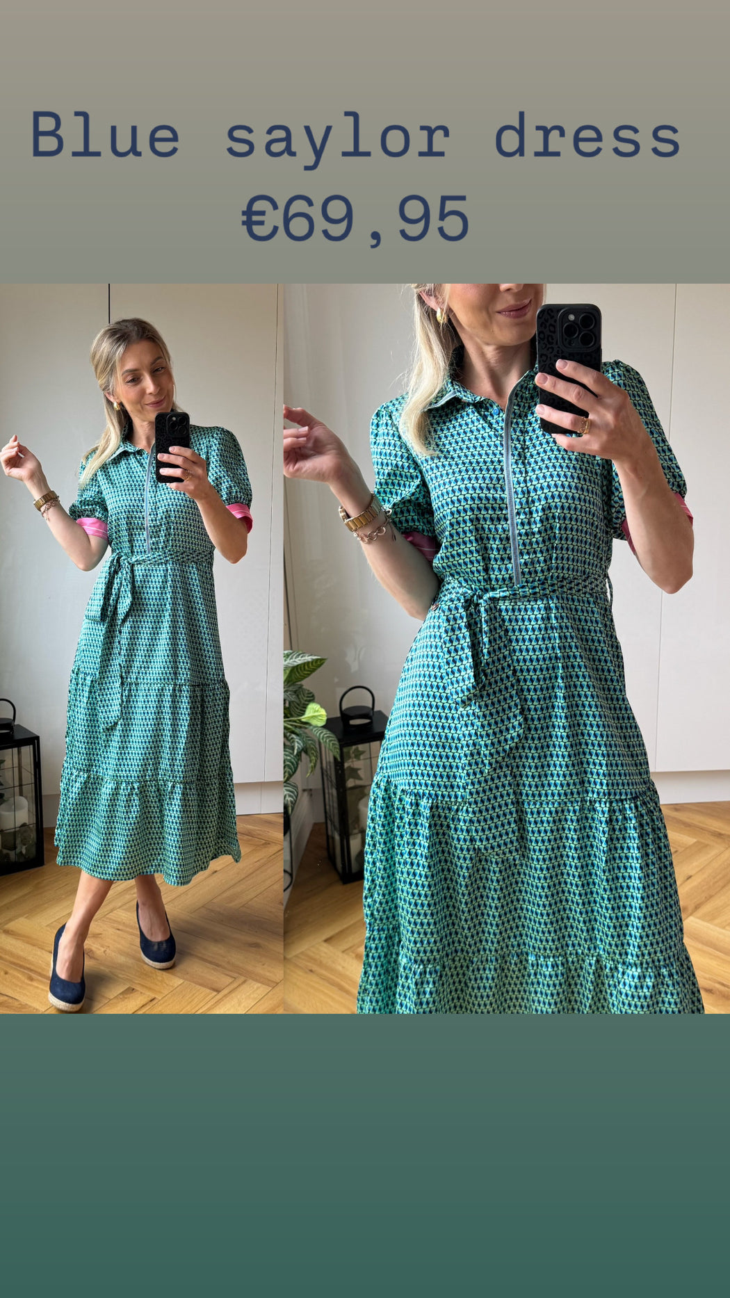 Blue saylor dress