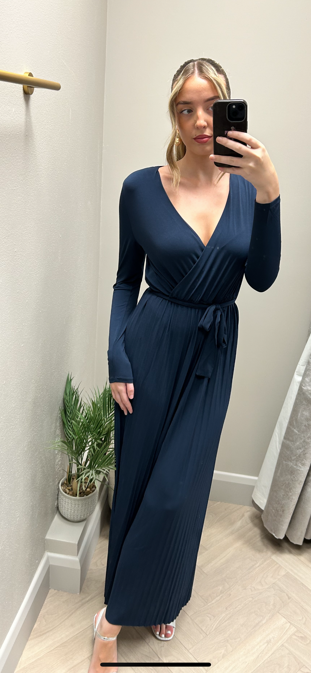 Jana navy jumpsuit