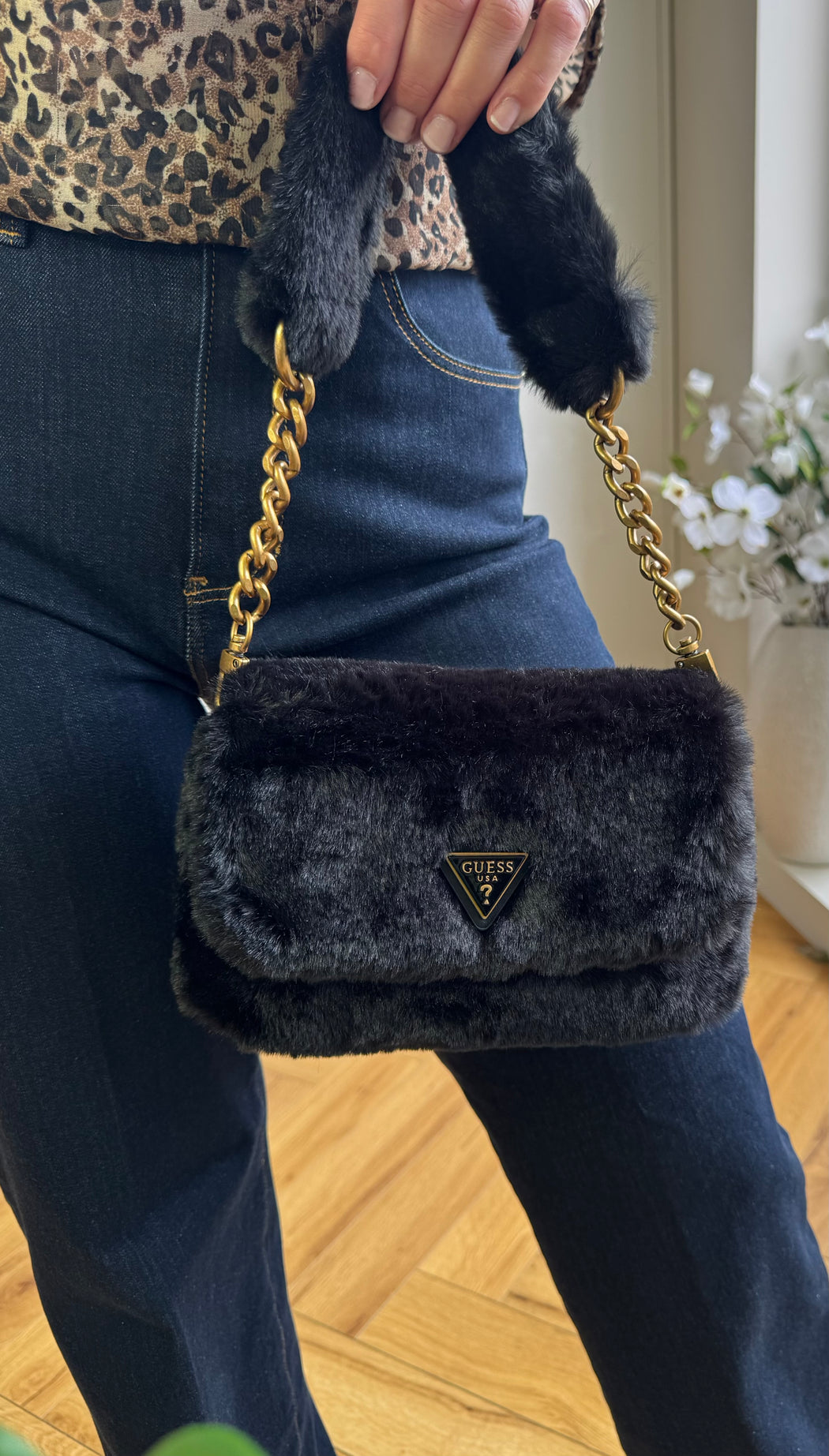 Guess black samia crossbody WB935520