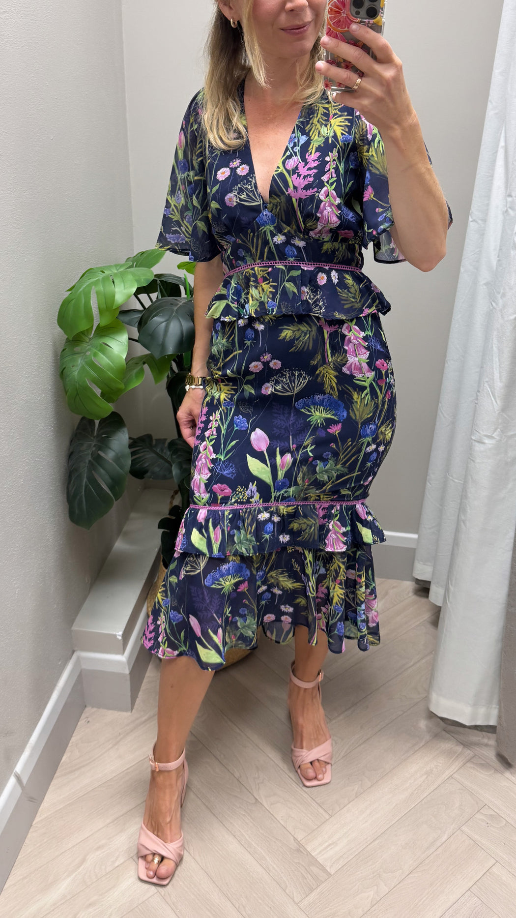 The Naomi midi dress