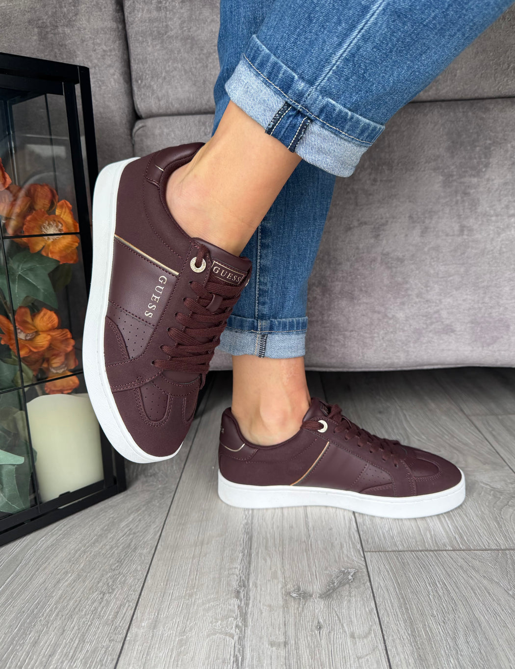 Guess jrone wine sneaker flfjr8pel12