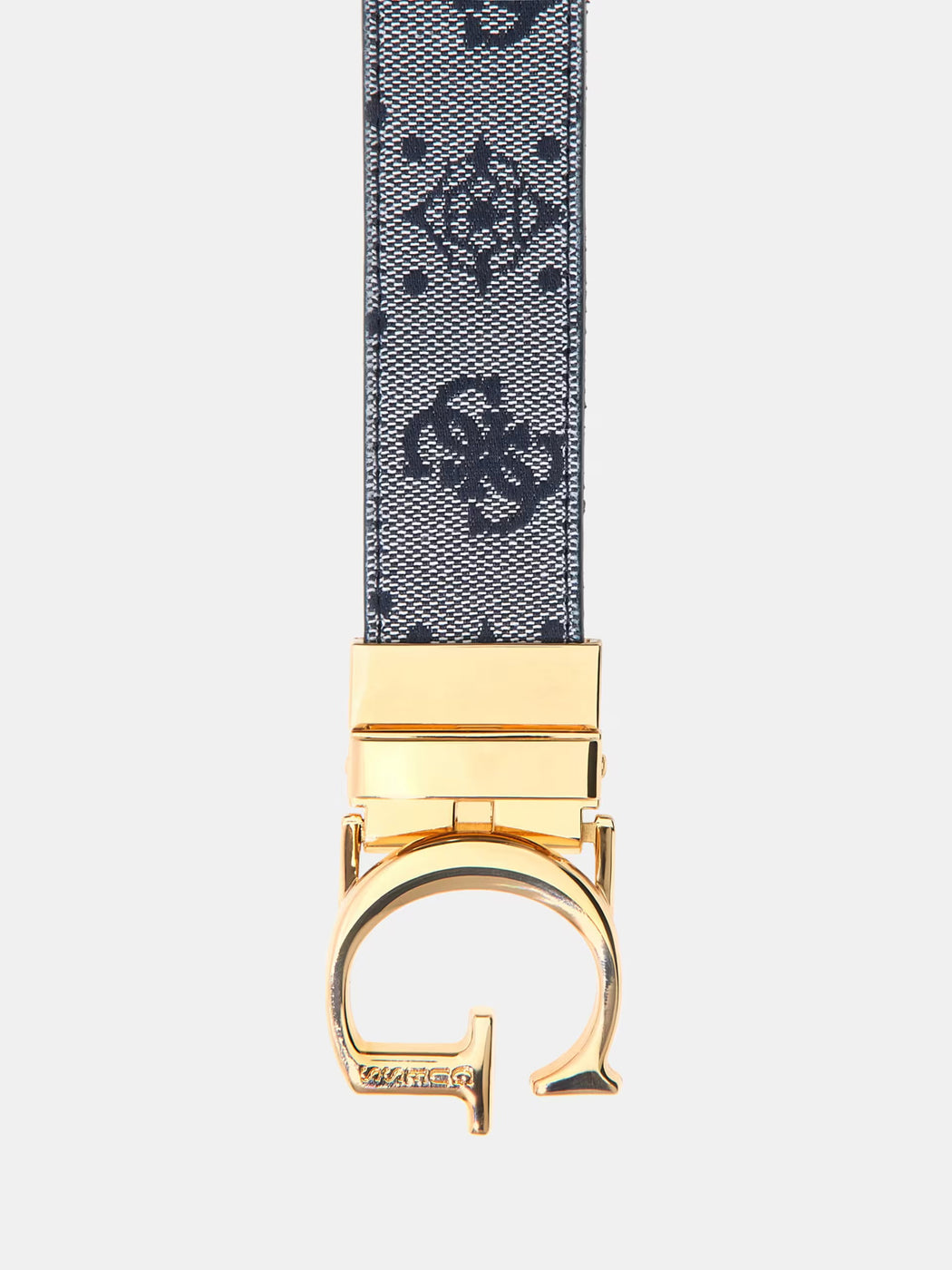Guess reversible navy Neda 4G Peony Logo Belt bw9267p5330