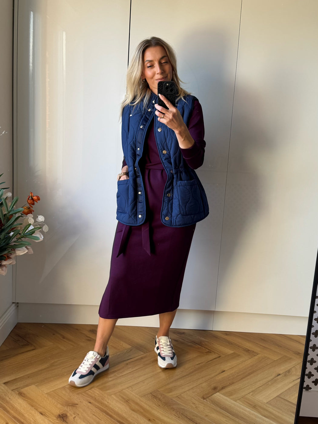 Mandy Gilet Blue
