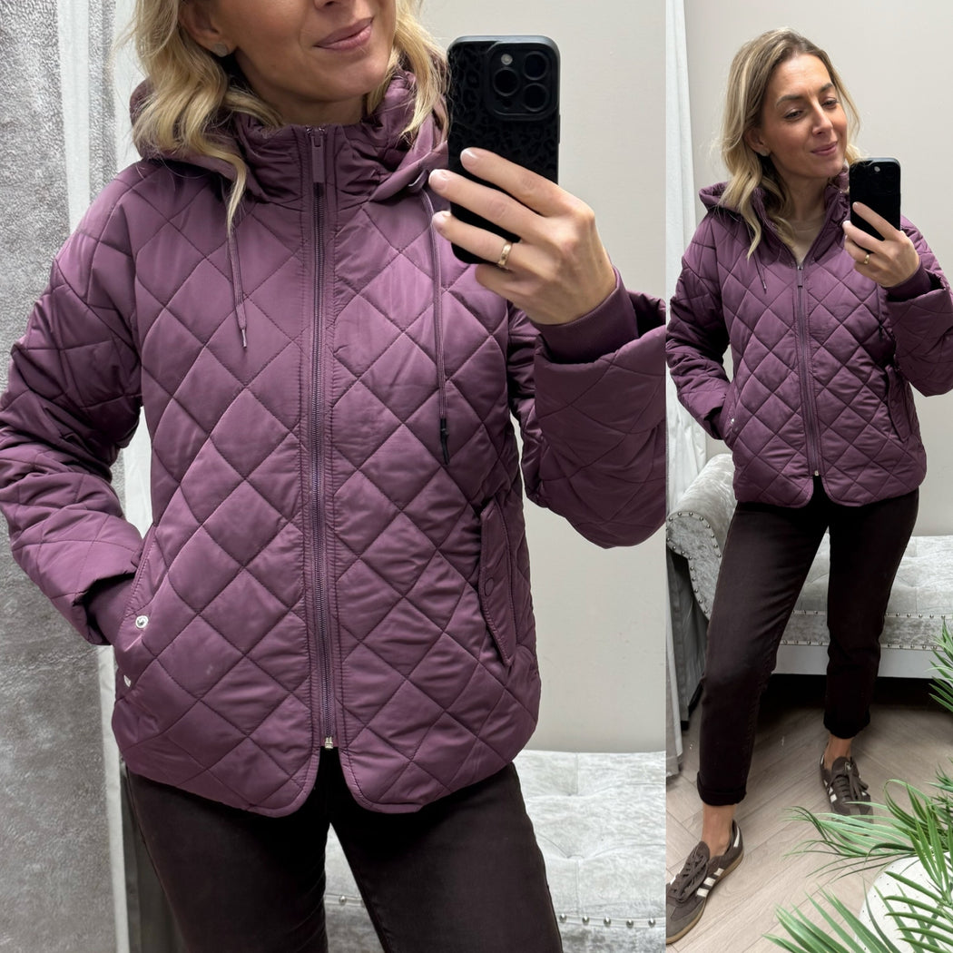 Fia Jacket Plum