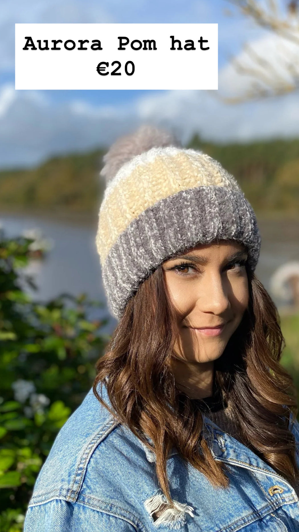 Aurora Pom hat