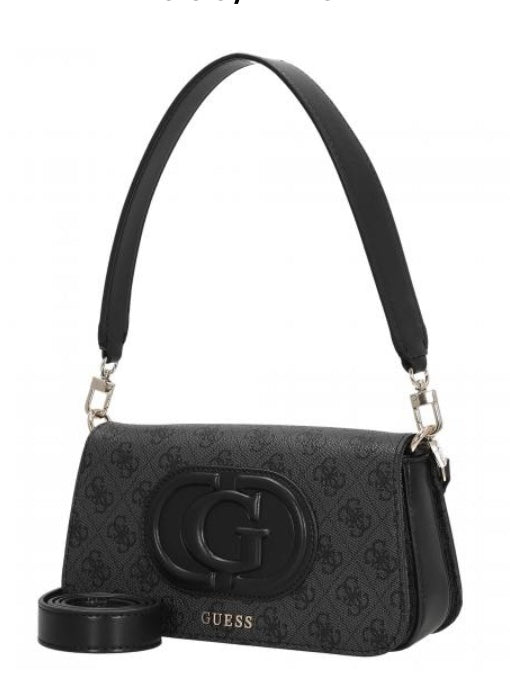 Coal logo / black eco mietta shoulder bag ESG951320