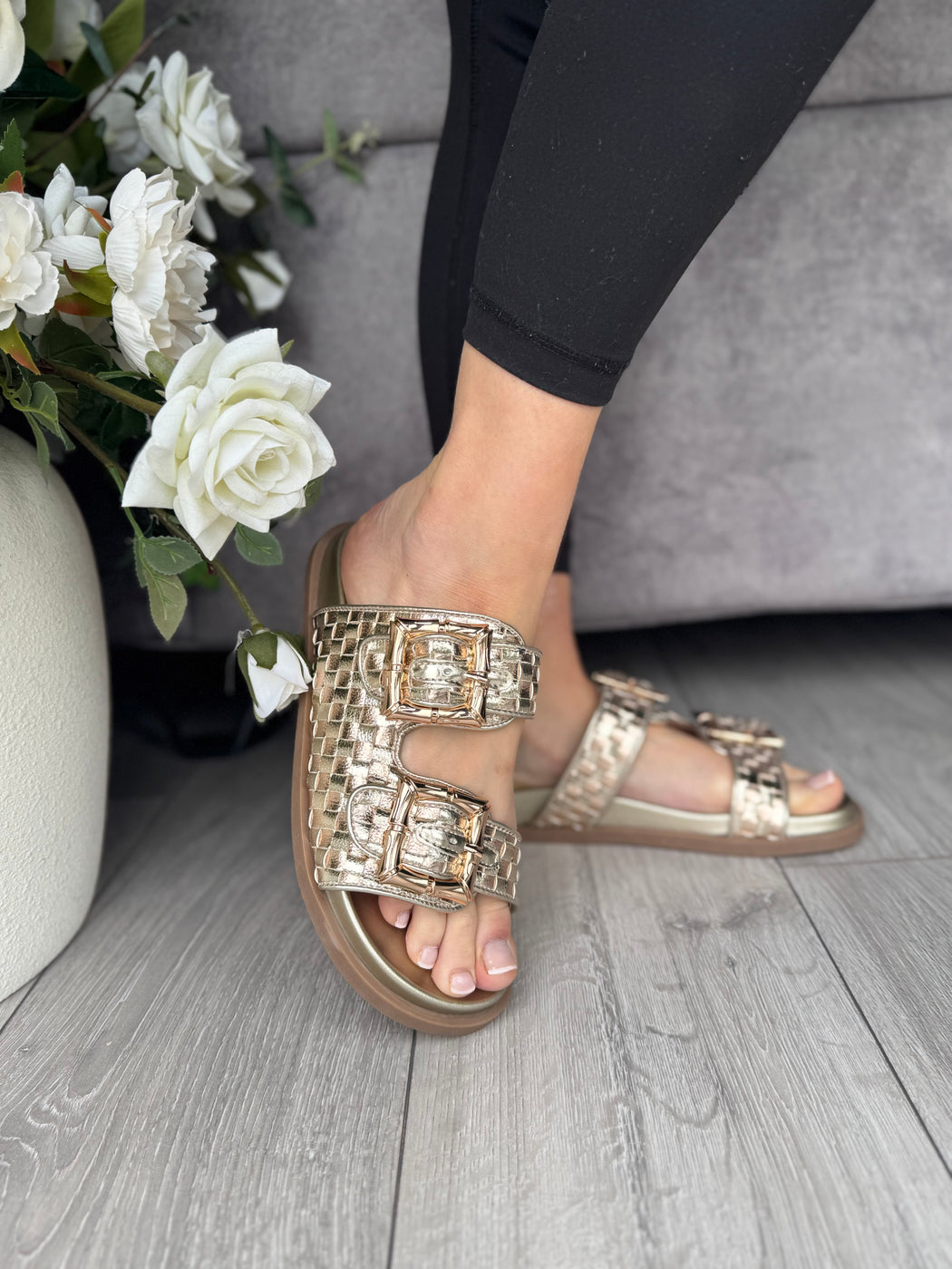 Duxford bling squares loafer