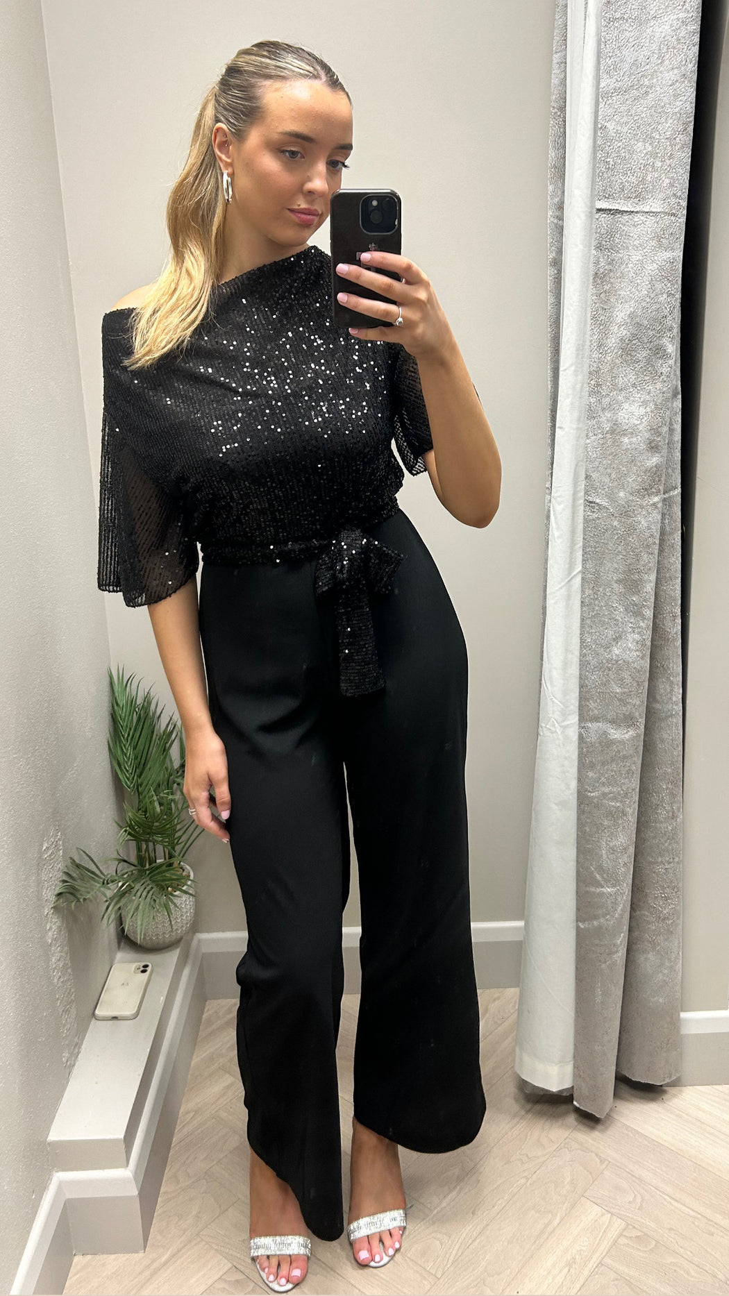 Black  Gracie jumpsuit