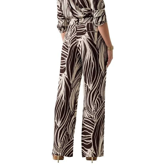 Guess bastienne wide leg trousers w6gb19w1972- pmic
