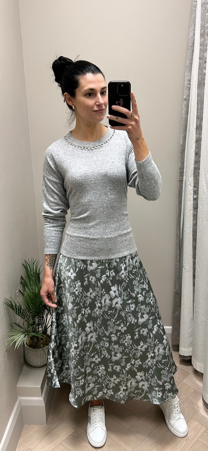 Barcelona grey sweater