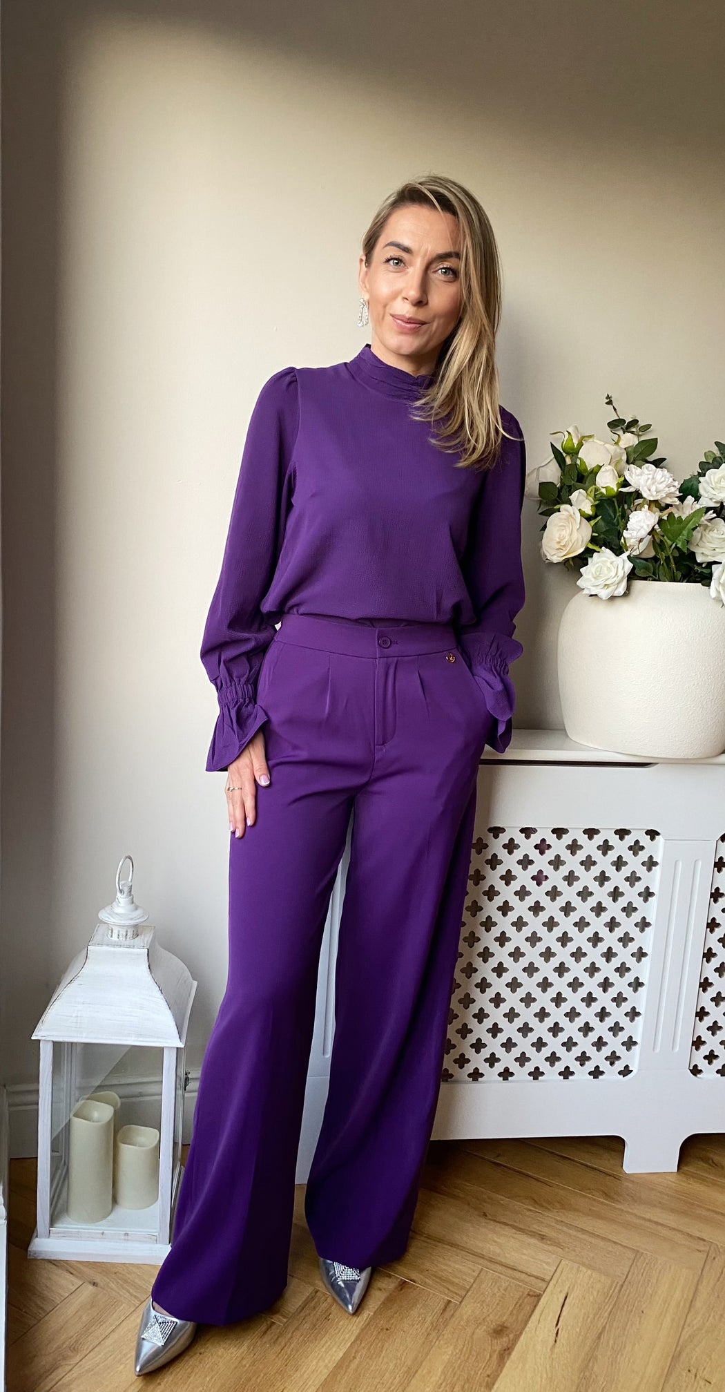 Maxine purple top