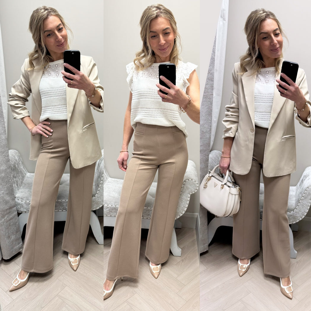 Lulu Tortora  elasticated high waist trousers