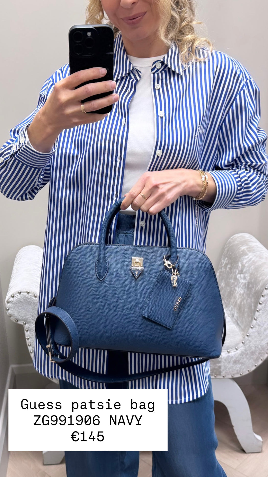 Guess patsie bag ZG991906 NAVY