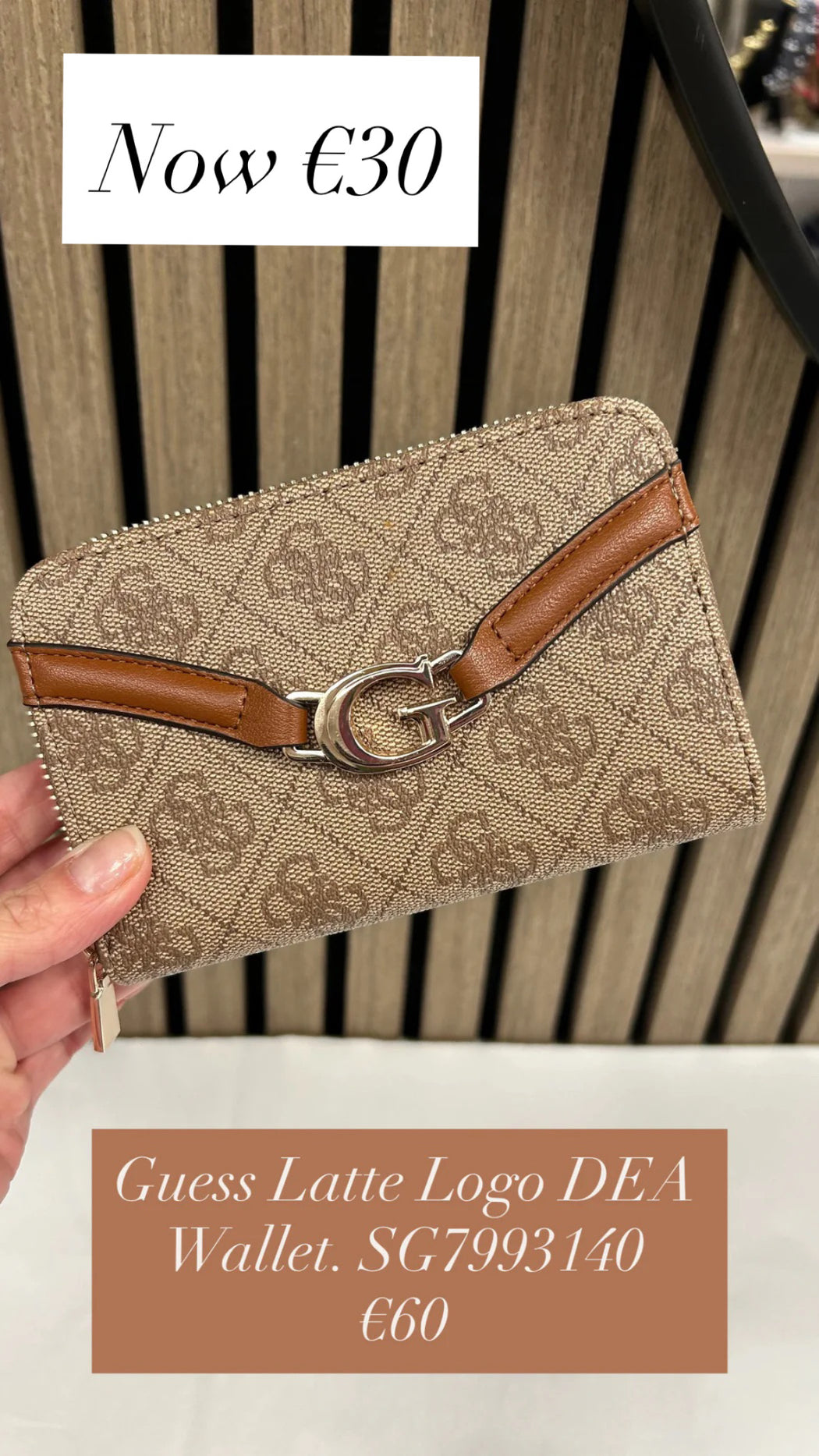 Guess Latte Logo DEA Wallet. SG7993140