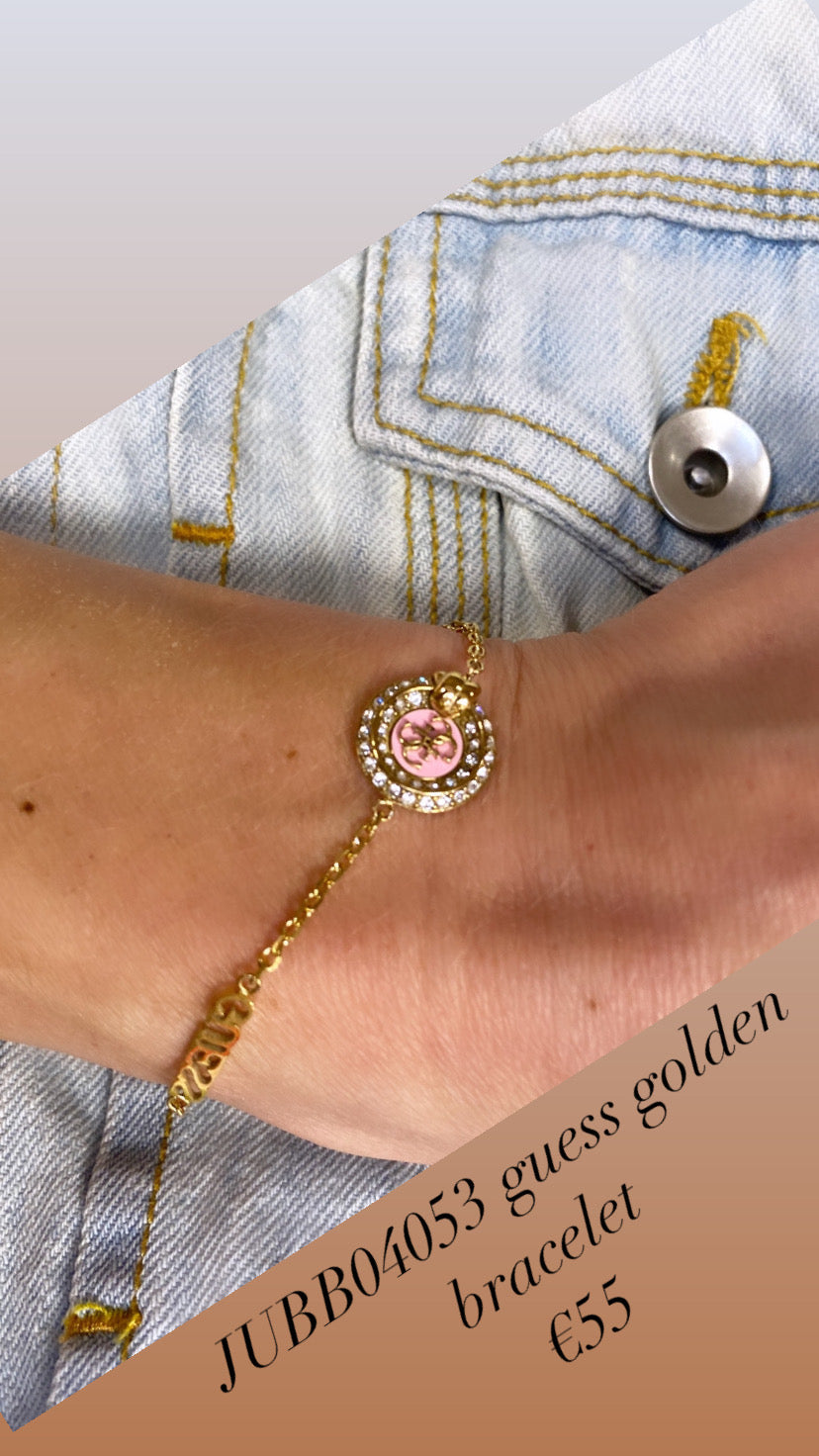 JUBB04053 guess golden bracelet