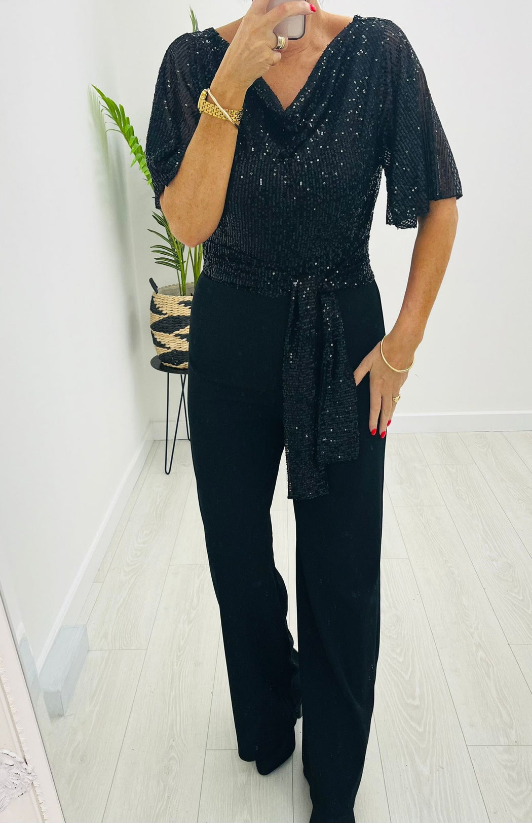 Black  Gracie jumpsuit