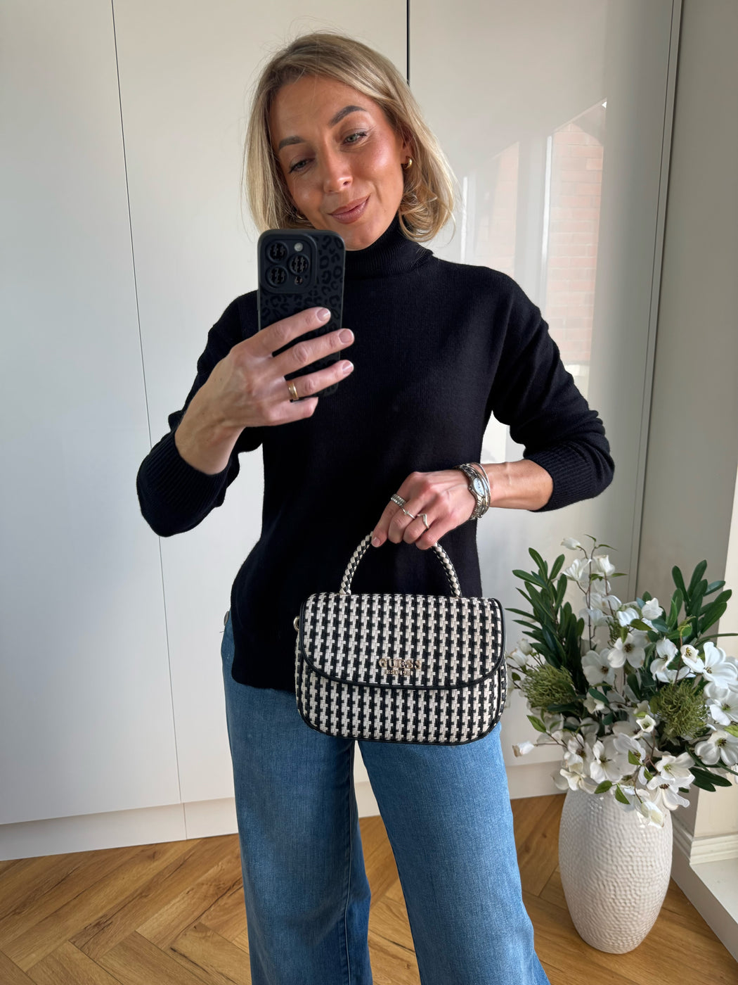 Guess Black Multi MIREMA Bag. WG963120