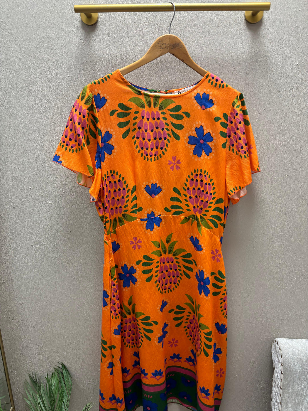 Calisto print Midi dress