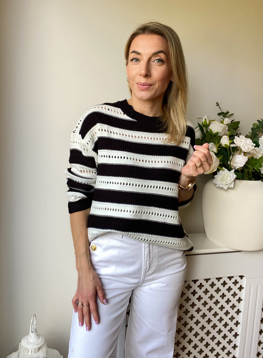 Brina stripe sweater