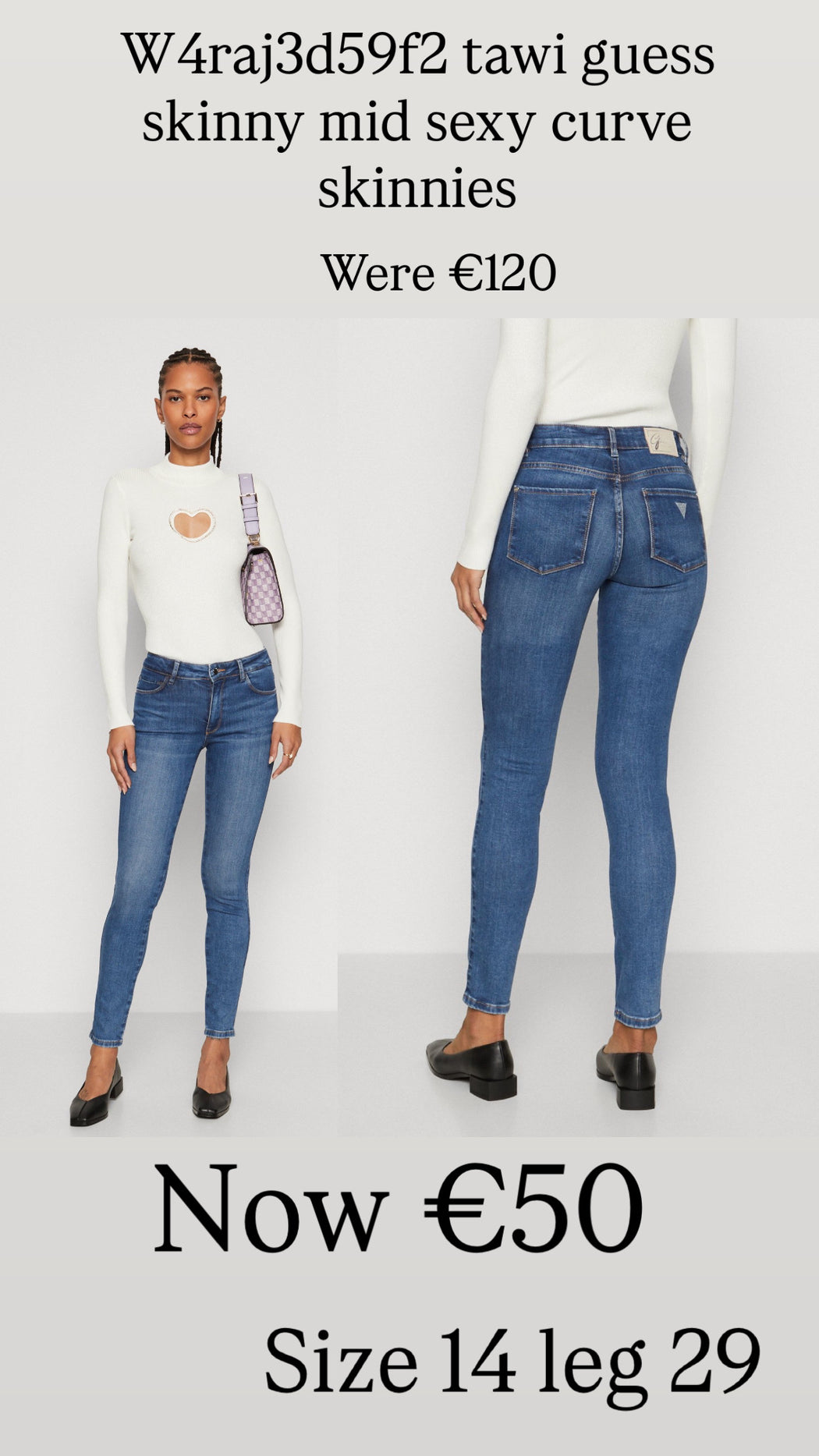 W4raj3d59f2 tawi guess skinny mid sexy curve skinnies