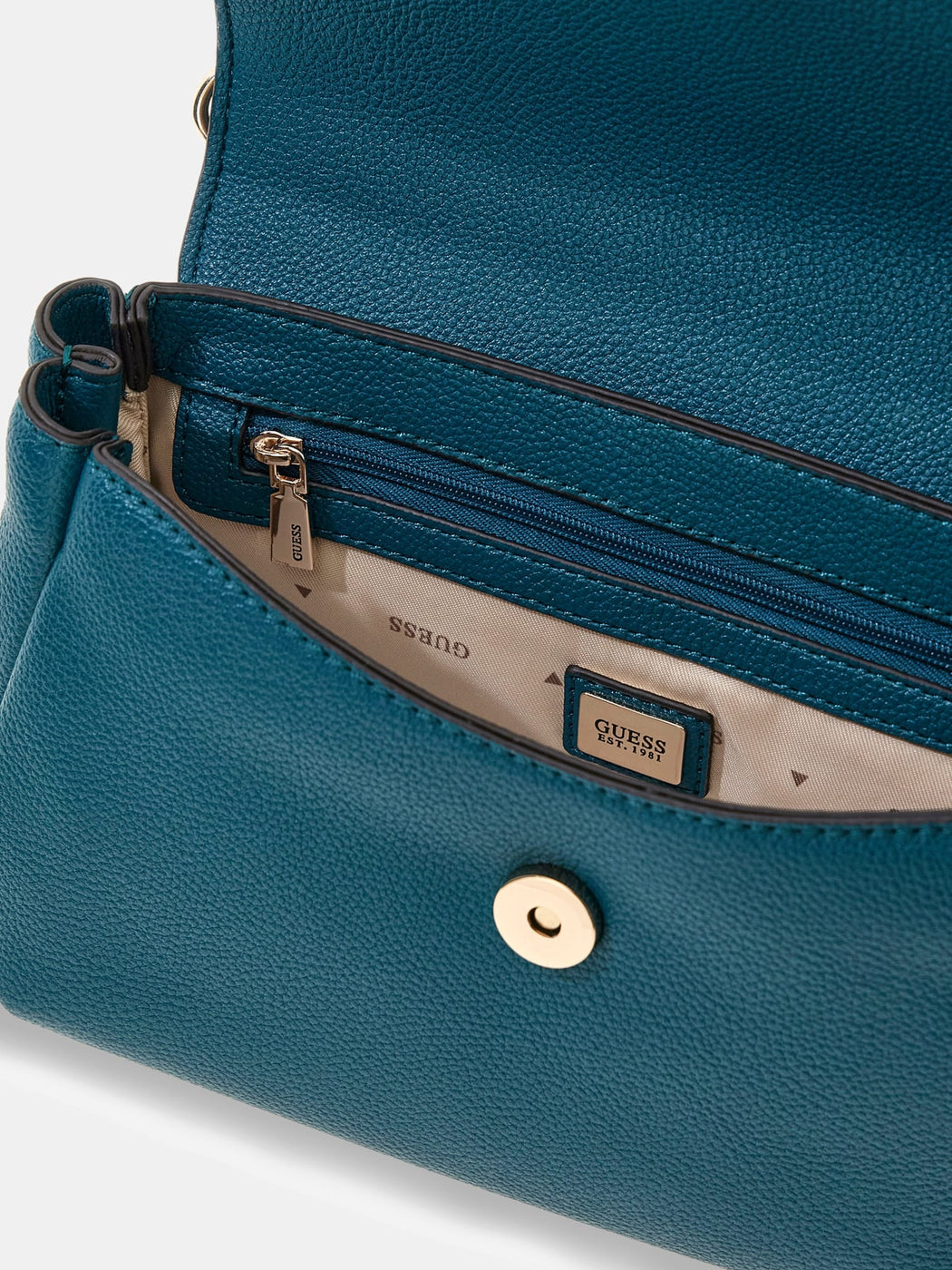 Guess teal Evie crossbody