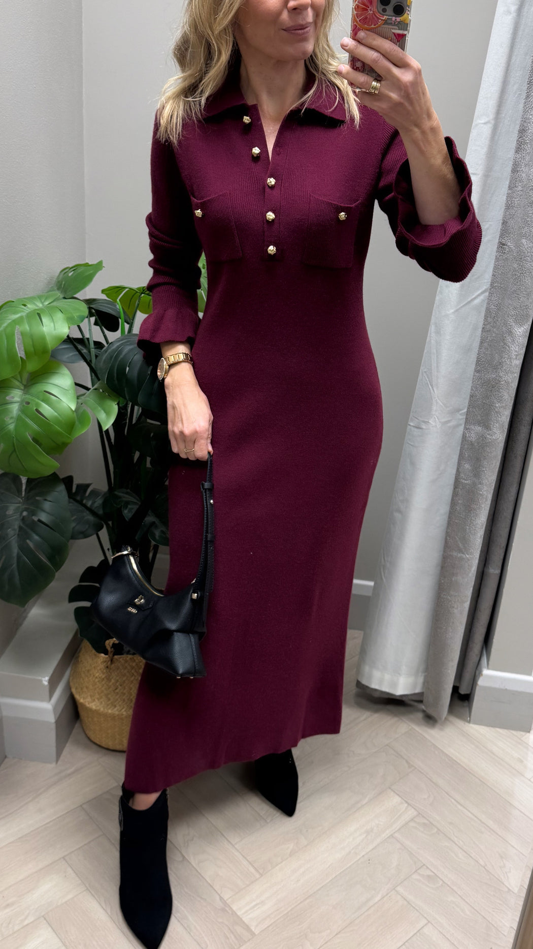 Plum Payton dress
