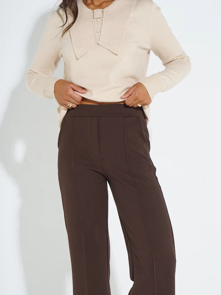 Brown Yale trousers