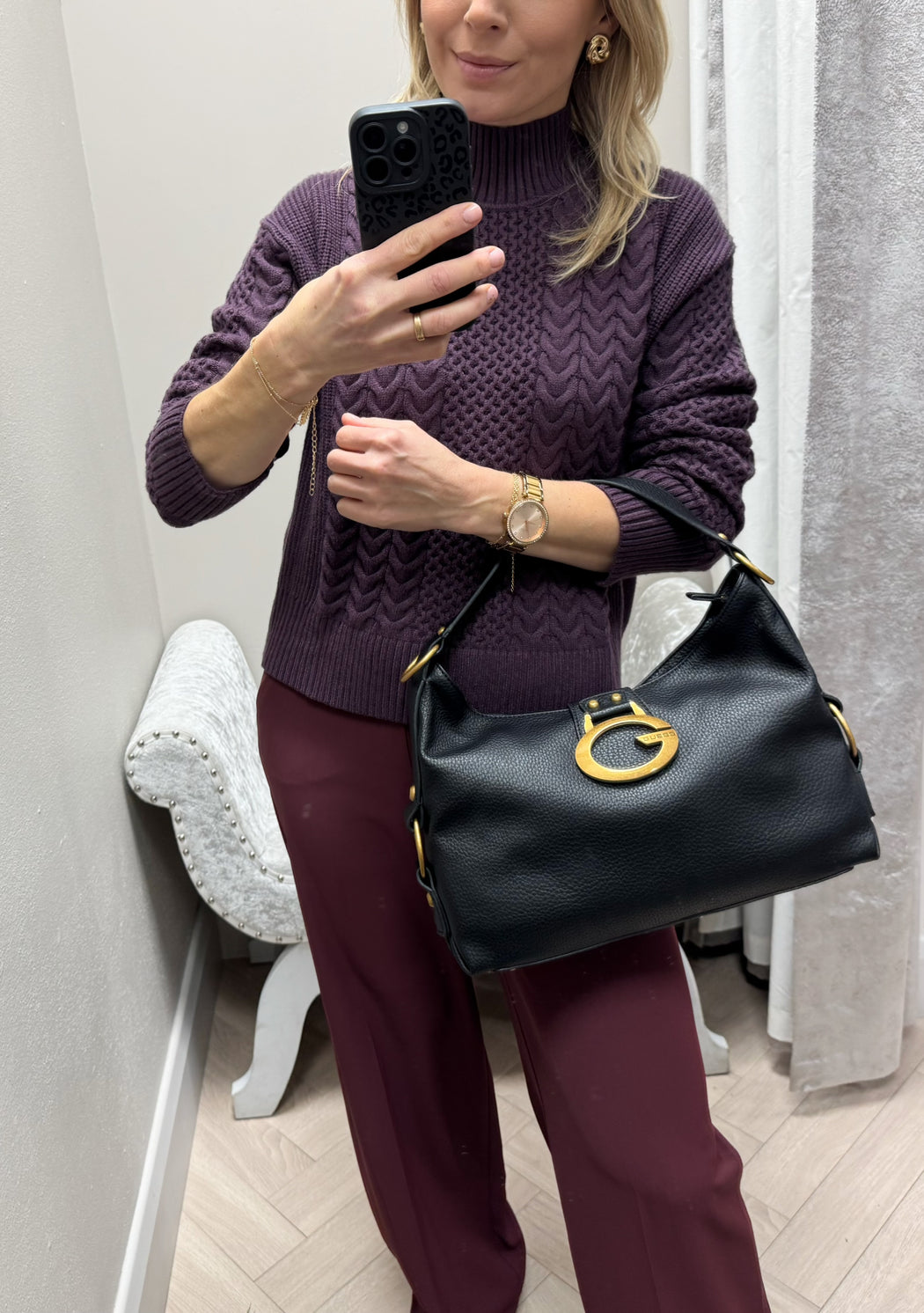 Guess BB930818 BLACK CAMDEN bag