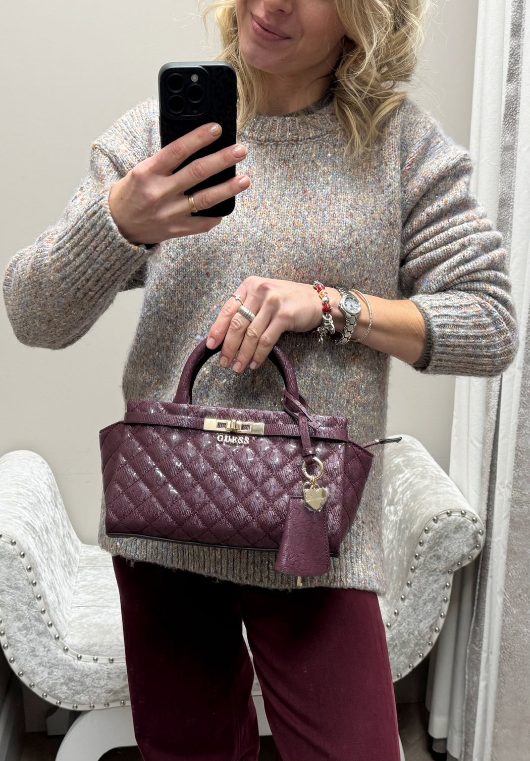 Guess Wine IDRA Bag. GG815705