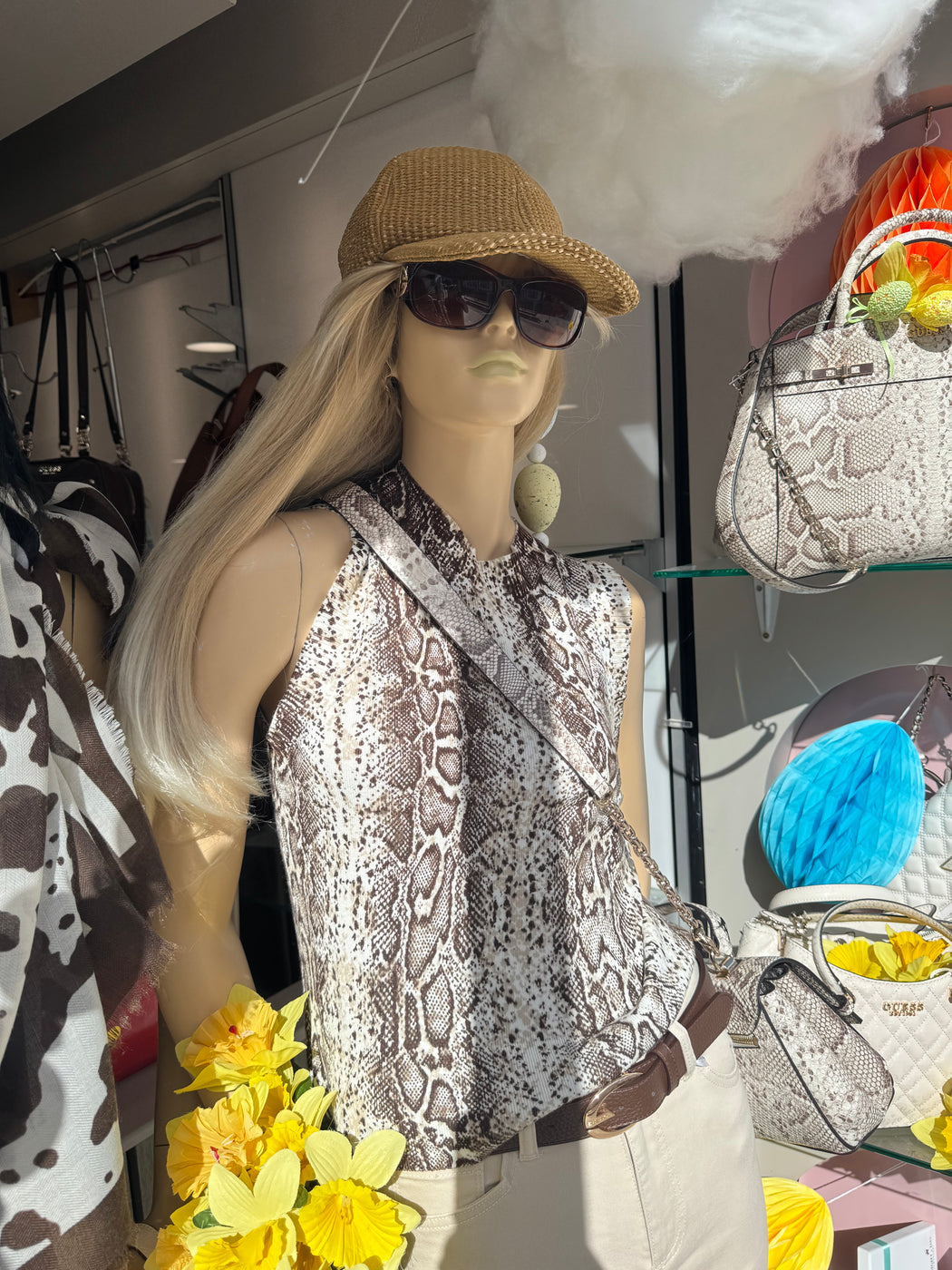 Guess Baseball straw cap AW5506POL01 - TAU