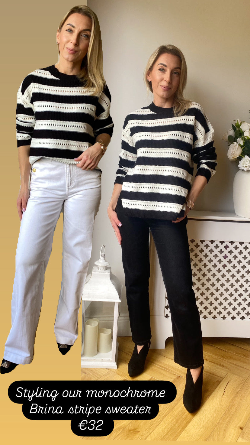 Brina stripe sweater