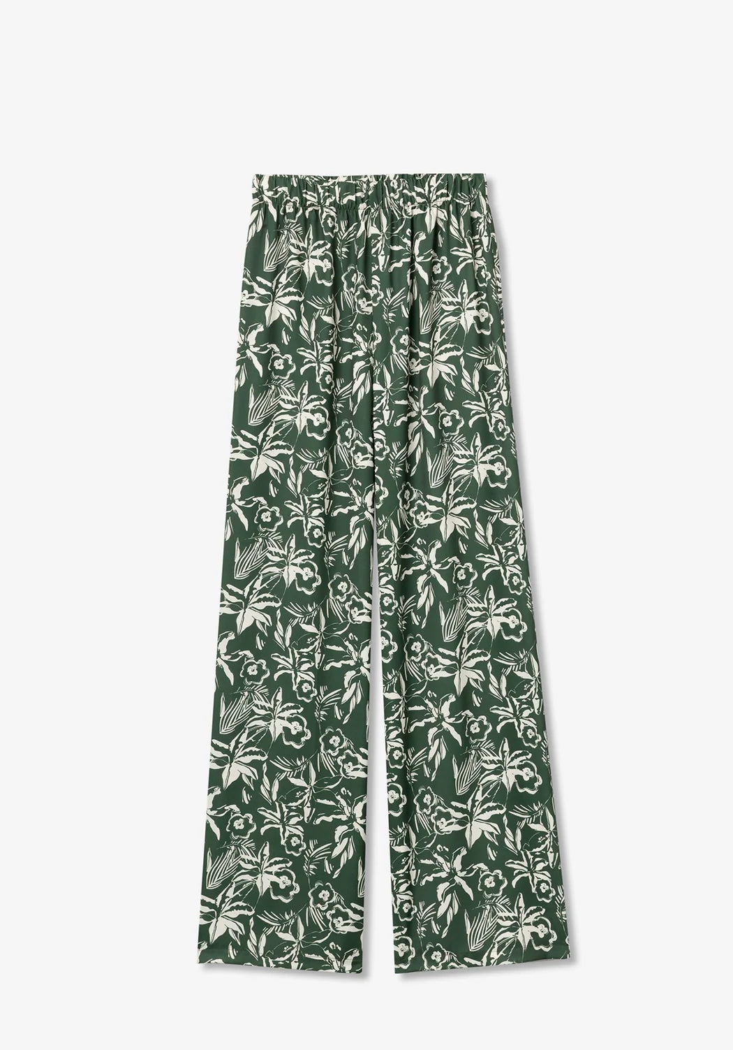 Nolita green print trousers