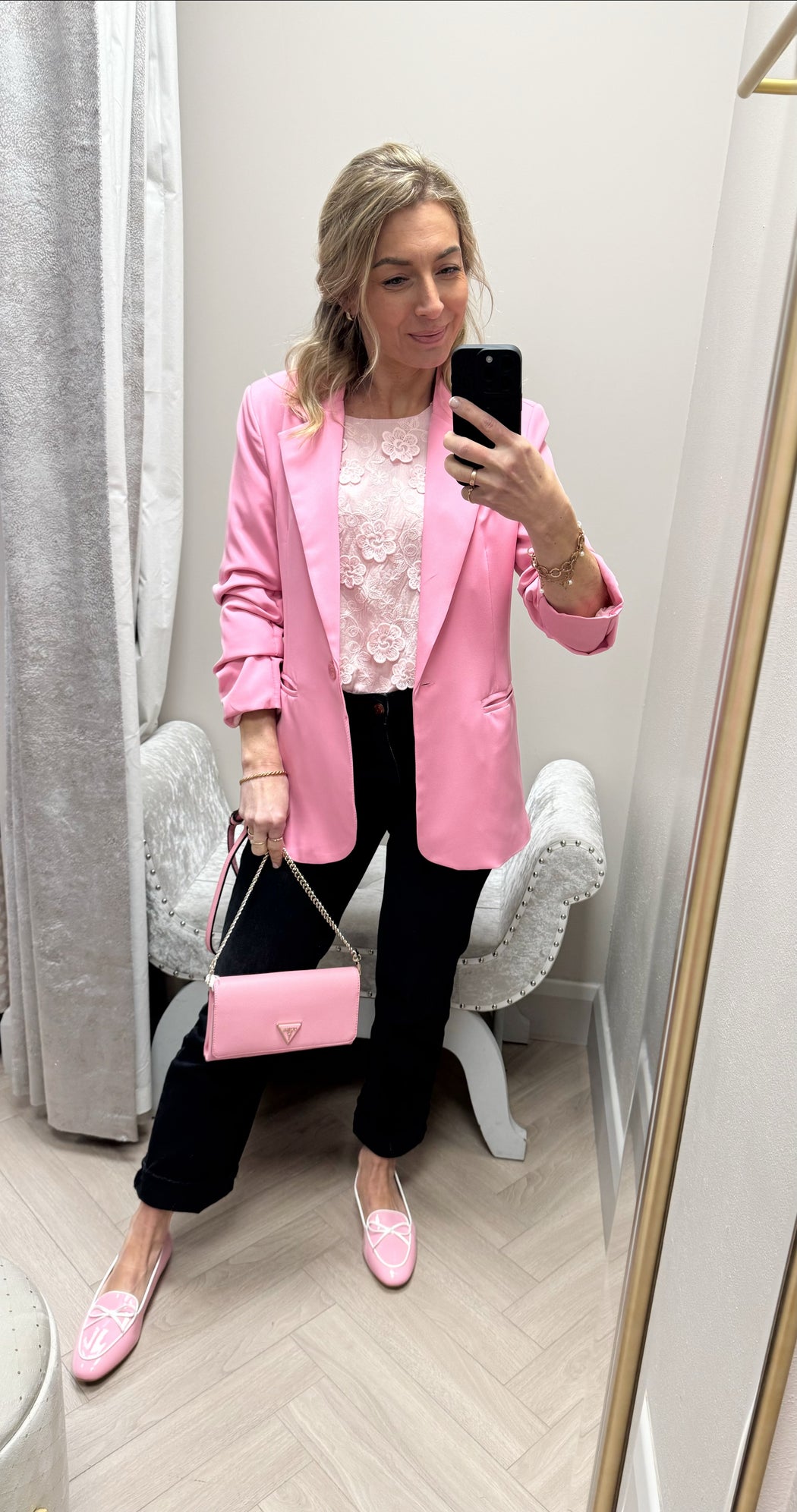 Pink Ellie blazer