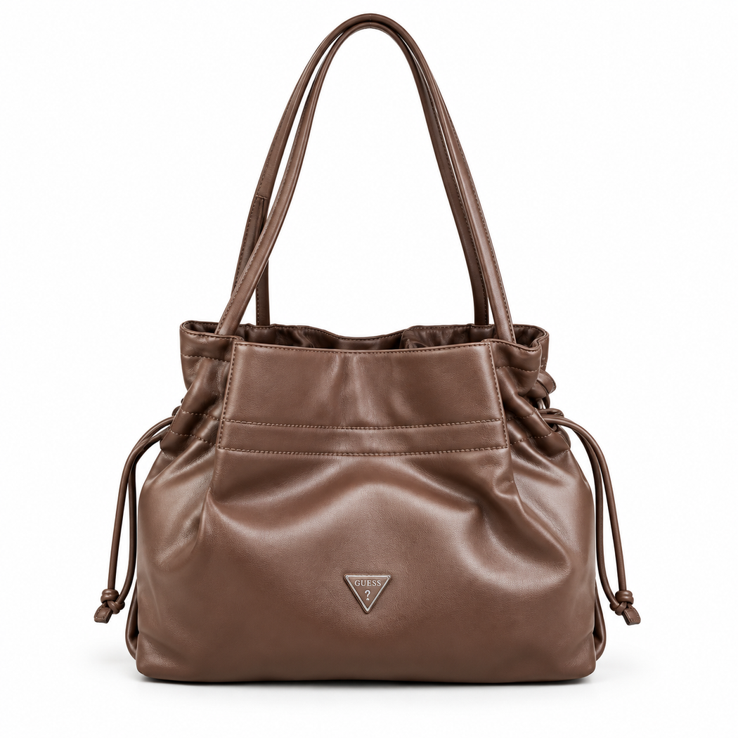 Guess brown Karima tote bag ng224923