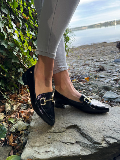 Dalat one Ink Glaze pointed loafer