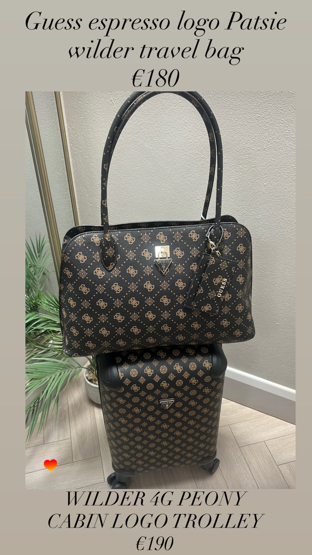 WILDER 4G PEONY CABIN LOGO TROLLEY