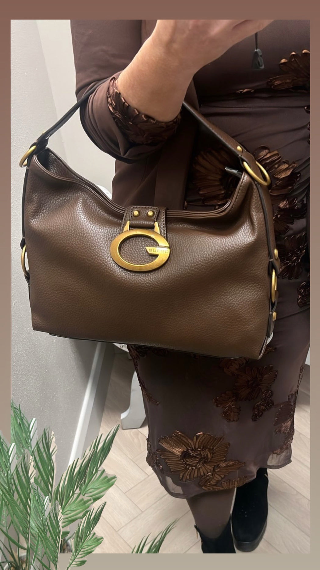Guess Espresso CAMDEN Bag. BB930818