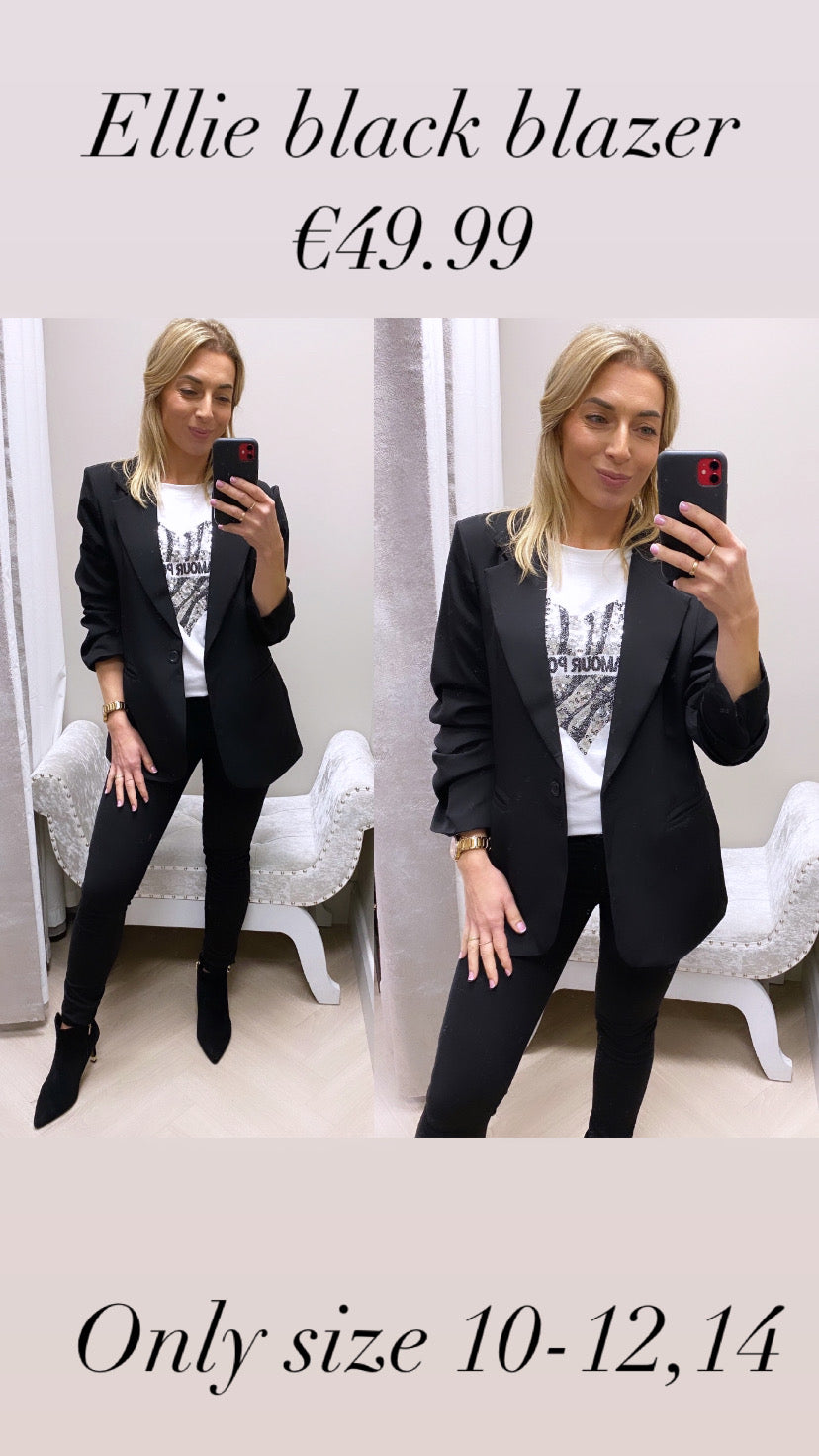 Black  Ellie blazer