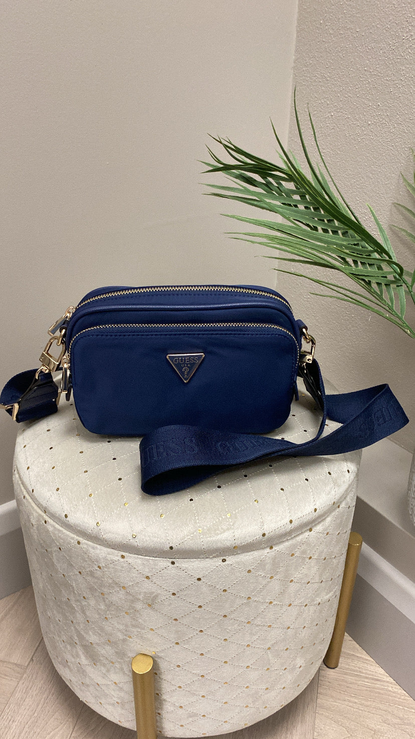 Guess navy eco gemma mini crossbody EYG839572