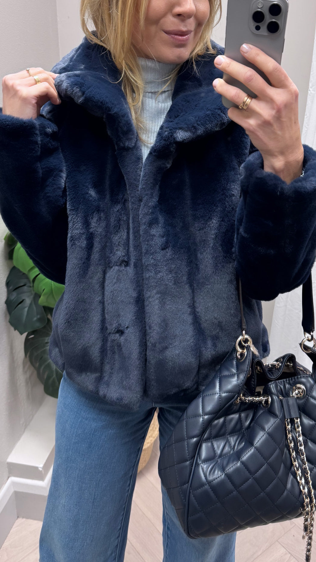 Guess new sophy jacket wdch0g7v2   (Navy /blue )