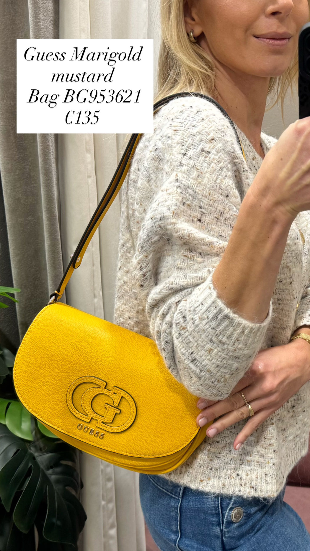 Guess Marigold mustard CALEBRA Bag BG953621