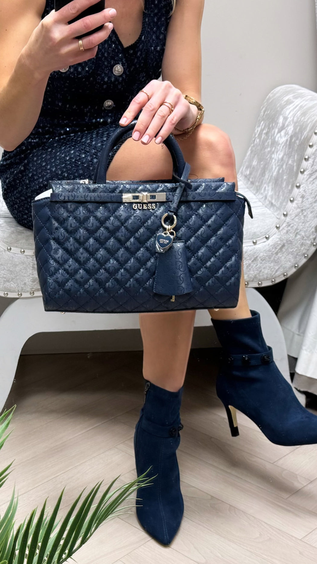Tranmine sapphire  navy  boots