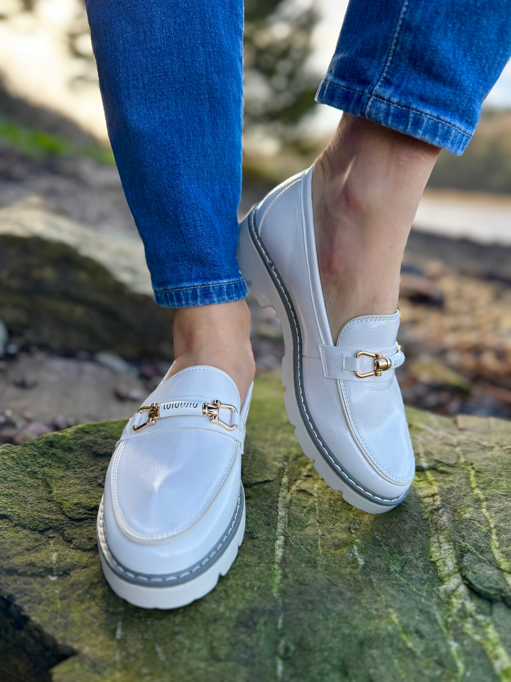 Handi one crystal loafer