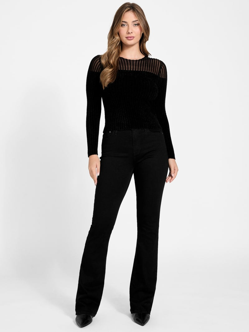 Guess rowena rib knit (black) w5br62z0890