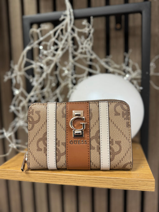 Guess ERENIA LATTE logo wallet. SO7838140
