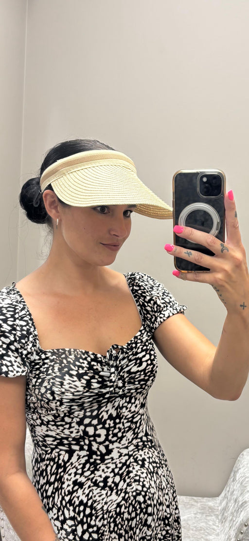 Clara visor hat